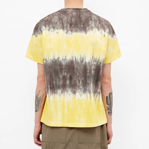 High Street Style hommes décontracté 100% coton Polyester T-Shirt pour hommes conception personnalisée solide manches courtes hors cou été surdimensionné - Product Image 2