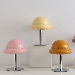 Lámpara de cristal decorativa Led colorida de tendencia caliente, luz de mesa para sala de lectura, mesita de noche, sala de estar - Product Image 3