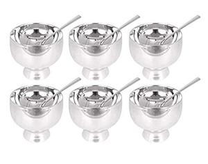 ชามใส่ไอศกรีมทำมืออุปกรณ์สำหรับอาหารเย็นชามเสิร์ฟอาหารสำหรับบ้านห้องครัวร้านอาหารตกแต่งโต๊ะชามผลไม้ขนมหวาน - Product Image 3