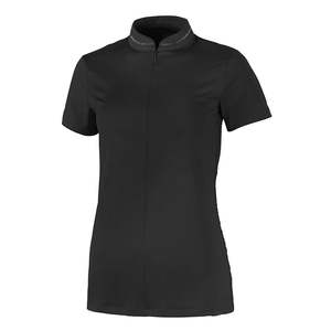 Camisetas Polo Personalizadas con Logotipo para Mujer, Ropa Ecuestre Nueva con Patrón Sólido, Camisetas de Manga Corta de Punto para Montar a Caballo - Product Image 4