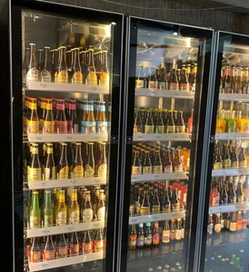 Enfriador de Vino de Doble Zona con Compresor de Fábrica, Refrigerador de Vino con Ventilador, Bodega de Vino, Refrigerador de Vino de 144 Botellas, 408 L - Product Image 6