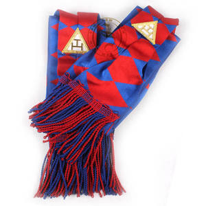 Venta al por mayor de calidad superior Caballero Masón Verde Bordado Sash Masónico Regalia Inspector Uniformes - Product Image 5