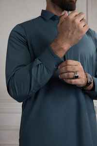 Nuevo Shalwar Kameez Pakistaní Personalizado para Hombre, Ropa Masculina, Traje Shalwar Kameez de Manga Larga en Venta por AA ImPEX - Product Image 2