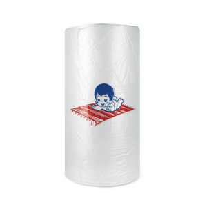 OEM Custom Logo HDPE <b>Waterproof</b> Plastic Rug Storage Bag Carpet Protective Polybag Zip Tie - Product Image 1