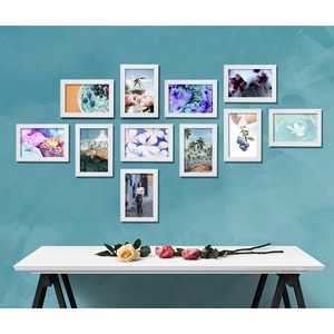 Ensemble de 12 cadres photo blancs de 10 x 15 cm pour afficher vos photos mémorables - Product Image 4