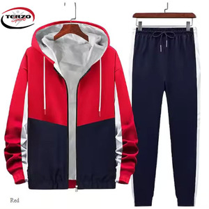 Chándal con estampado de diseños personalizados 2024 a precio al por mayor, chándal de entrenamiento para gimnasio, chándal personalizado para correr para hombre - Product Image 2