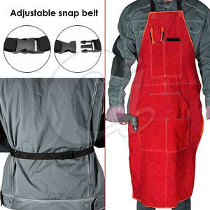High Quality <b>Leather</b> Welding <b>Aprons</b> Comfortable Lightweight with Latest Design Water-Proof Function - Product Image 2