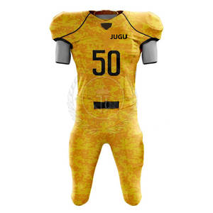 Uniforme de football américain léger personnalisé, nouveau style, couleur unie - Product Image 1