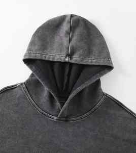 Sudadera de invierno personalizada para hombre, Jersey 100% de algodón de manga larga polar OEM bordado, ajuste cómodo, venta al por mayor disponible - Product Image 4