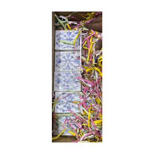 Caja de regalo de joyería con Incrustaciones de nácar azul, caja de comida seca con incrustaciones de mármol exportador indio - Product Image 2