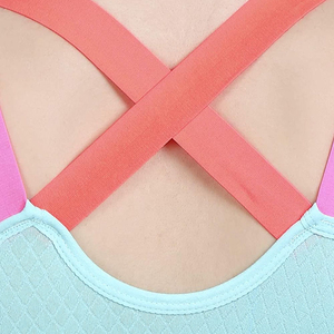 Soutien-gorge de sport sans couture, écologique, de qualité supérieure, avec service OEM, support moyen, design personnalisé, léger et respirant pour femmes - Product Image 6