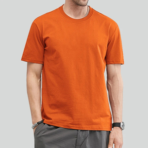 เสื้อยืดคอกลมแขนสั้นผ้าฝ้ายผสมลำลองสไตล์เรียบง่ายทันสมัยสำหรับชีวิตประจำวัน - Product Image 6