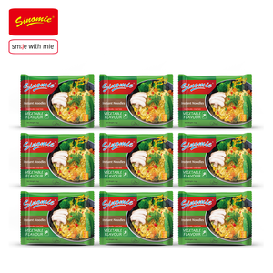 บะหมี่กึ่งสำเร็จรูปยอดนิยมขายส่ง แบบมาม่า รสผัก ฮาลาล บรรจุถุง - Product Image 1