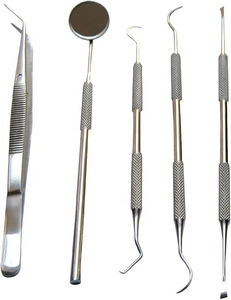 ชุดเครื่องมือขูดหินปูนทางทันตกรรม 10 ชิ้น คุณภาพสูง ผลิตจากเหล็กกล้า สำหรับการฟอกสีฟัน ราคา - Product Image 5