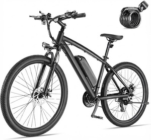 Bicicleta Eléctrica para Adultos, Pico de Potencia de 750W, Carga Rápida en 3 Horas, Bicicleta Eléctrica de 60 Millas con Batería de 48V/499Wh, 27.5'' - Product Image 1