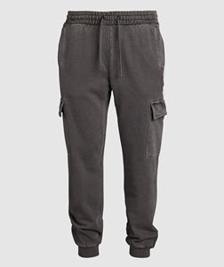 Pantalones de gimnasio de algodón para correr para hombre, pantalones deportivos de diseño personalizado con bolsillos, pantalones de chándal ajustados con cordón en la cintura - Product Image 6