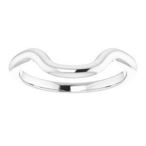 Stuller Wedding Band 51243:1088P Stainless Steel - Product Image 3