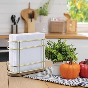 Porte-serviettes et mouchoirs verticaux en métal créatif avec design classique moderne et écologique pour les tables de café de restaurant à la maison - Product Image 6