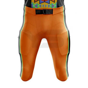 Uniforme de fútbol americano de sarga de aparejos juveniles YASEEN & SONS SPORTS de alta calidad, diseño impreso transpirable - Product Image 4