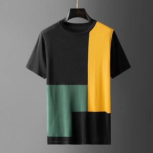 NOUVEAU ARRIVÉ T Shirt pour hommes Summer Cotton Men's High Quality Drop Shoulder T-Shirt Heavy Streetwear 100% Cotton Custom T-Shirt - Product Image 4