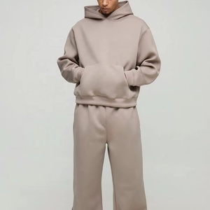 ชุดวอร์ม2-in-1ของผู้ชายผ้าคอตตอนหนักปกติ2025ฤดูหนาวกำหนดเองขนาดพิเศษ - Product Image 1