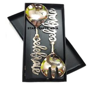 Elegant Vintage-style Metal Cutlery <b>Sets</b> for Classic Wedding Receptions and Parties Premium Stainless Steel <b>Flatware</b> <b>Set</b> - Product Image 5