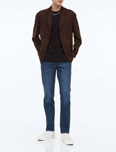 Pantalones de Pierna Ancha de Algodón Crudo Selvedge con Lavado Claro, Transpirables, de Calidad Superior, con Logotipo Bordado y Estampado Serigrafiado Ligero - Product Image 3