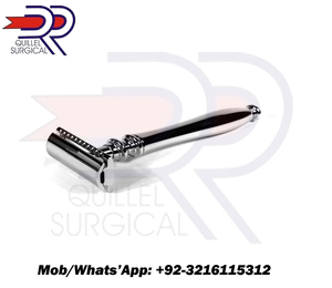 Stainless Steel Blade Customized Color <b>Men</b> Wet Shaving Products Barber <b>Men</b> Safety Razor Twin Blade Razor Shaving & Hair Removal - Product Image 4