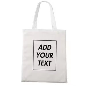 Bolsas de algodón orgánico de último diseño Bolsas de compras impresas personalizadas ecológicas Precio a la venta - Product Image 2