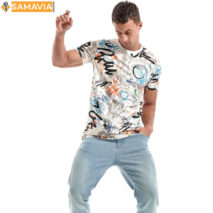 Camiseta personalizada por sublimación RTS para hombre, ropa deportiva, Camiseta con estampado de logotipo personalizado, lista para enviar para el mercado de EE. UU., Reino Unido - Product Image 4