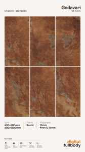 BoldInBasalt 2x4 Rectabricks Fullbody Porcelana Cerámica Mosaico Azulejo 98mm Brillante Mate Piso de pared Aspecto de moda Tan Mosaico de lujo - Product Image 3