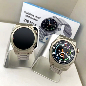 นาฬิกาอัจฉริยะ Sower Z18 Max หน้าปัด 1.52 นิ้ว ตัวเรือนสแตนเลสสตีล กันน้ำ IP67 หน้าจอสัมผัส ชาร์จแม่เหล็ก นาฬิกาสปอร์ตสำหรับทุกเพศ - Product Image 1