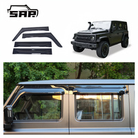 Deflector de sombra de ventilación, 4 unids/set, viseras de lluvia y sol para ventana de coche para Baw 212, accesorios todoterreno