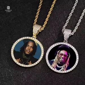 Jasen - Fabricante de Joyería de Lujo: Colgante Hip Hop Personalizado de Tungsteno con Baño de Rodio y Diamantes de Moissanita, Cadena de Tungsteno - Product Image 4