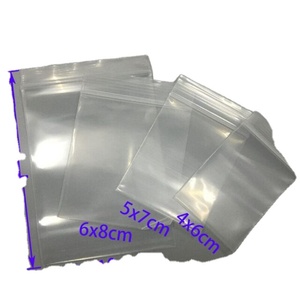 Zipper <b>Bag</b> <b>Zip</b>-<b>lock</b> <b>Bag</b> Wholesale From 80 to 110 Micron High Quality Endurable Clear Color Cheap Price Food Packaging - Product Image 5