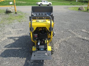 Camion benne chenillé 3.0T 4x4 1.5 m³ à moteur essence, boîte de vitesses, pompe, engrenage, pour tonte de gazon et coupe-herbe, avec roulement et télécommande - Product Image 2