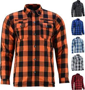 Chemise en cuir de moto de grande taille pour l'hiver, conçue pour résister à l'abrasion, pour la conduite quotidienne et un style contemporain - Product Image 1