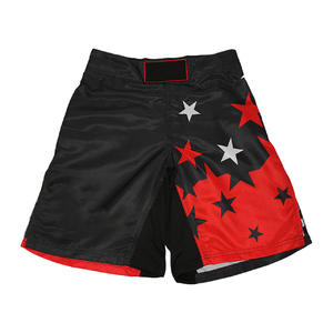 Short de boxe pour homme, vêtement de sport, de haute qualité, imprimé par sublimation, 2022 coton polyester, couleur unie, 100% - Product Image 5