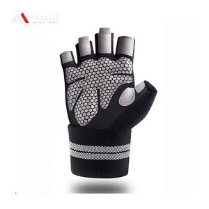 Gran oferta, cinturón de neopreno, guantes de gimnasio para muñeca, agarre fuerte, deportes, entrenamiento cruzado, entrenamiento, guantes de levantamiento de pesas - Product Image 3