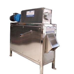 Trituradora de coco de acero inoxidable de alta resistencia y máquina extractora de leche con función de separación de jugo de fruta para alimentos industriales - Product Image 1