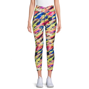 Mallas de gimnasio de alta calidad para mujer, ropa activa, de cintura alta, moda de verano, sublimadas, venta al por mayor - Product Image 1