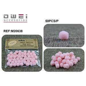 12mm Pompom <b>Plastic</b> <b>Crafts</b> 50U12u/C Unit - Product Image 1