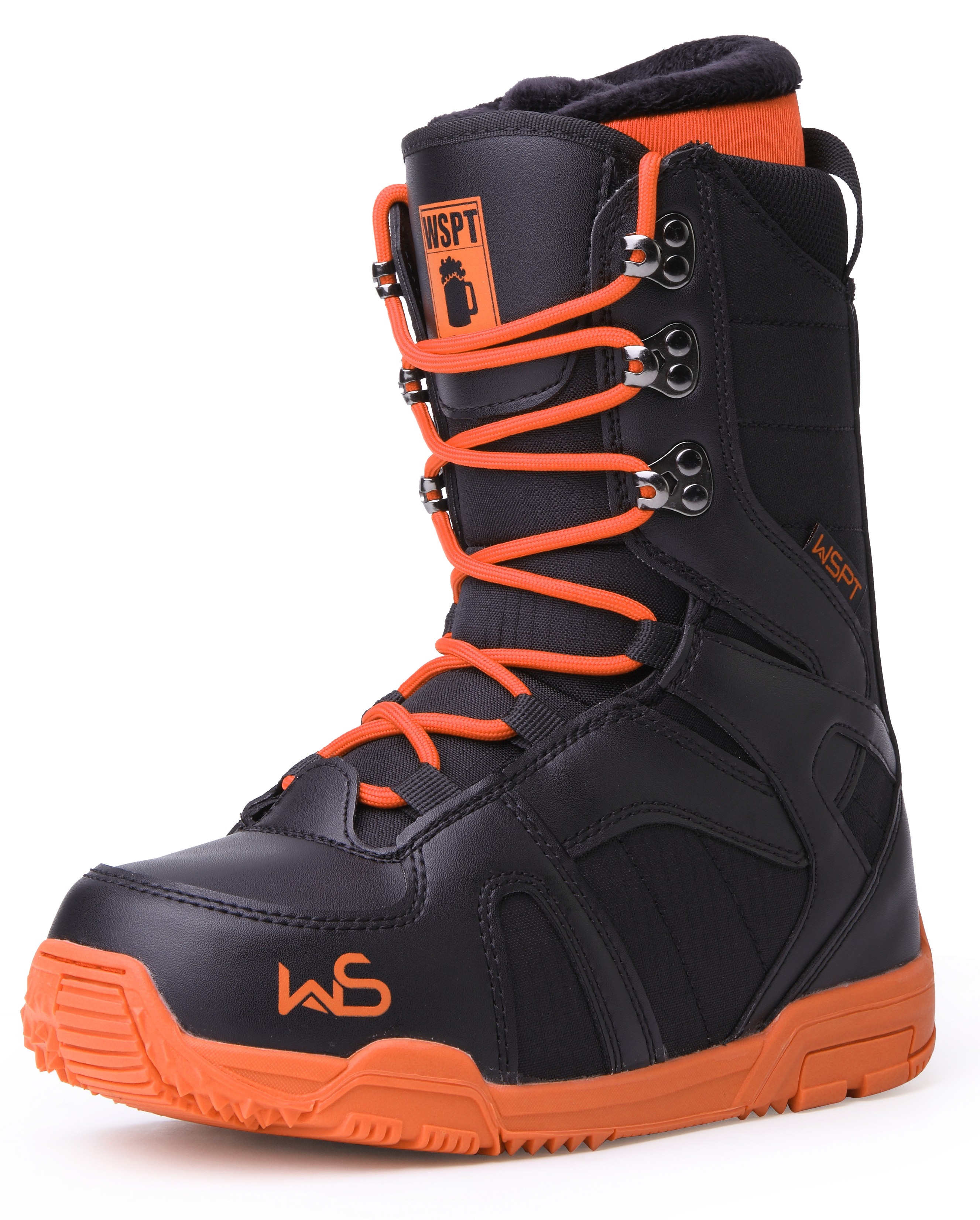 เชือกผูกรองเท้าสีส้ม