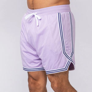 Pantalones cortos de baloncesto de verano transpirables cómodos de alta calidad logotipo personalizado impreso pantalones cortos de baloncesto OEM - Product Image 4
