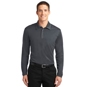 Polo de golf de haute qualité pour hommes Chemise de golf de sport à manches longues à séchage rapide - Product Image 4