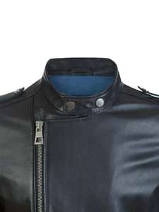 Coupe-Vent en Cuir Blouson Bomber en Cuir Veste Bomber en Cuir Véritable Veste pour Hommes Nouveau Style Décontracté Vente en Gros pour Hommes - Product Image 2