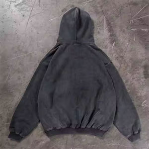 Tùy chỉnh người đàn ông nóng bán quá khổ Hoodies 2025 tùy chỉnh thoáng khí chất lượng tốt người đàn ông quần áo over-kích thướ<span class=keywords><strong>c</strong></span> người đàn ông Hoodies - Product Image 2