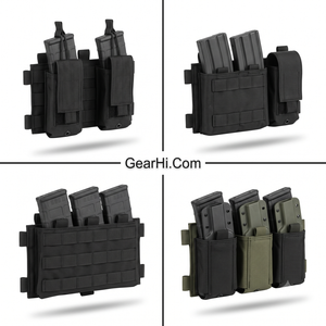 กระเป๋าใส่แม็กกาซีน <span class=keywords><strong>AK</strong></span> แบบ IWB ทำจากไนลอนแบบเงียบ สำหรับขนาด 7.62x39-Slim ซ่อนได้ ป้องกันการตรวจจับจากเครื่องตรวจจับเข็ม - ผลิตโดย iMade Industries - Product Image 2