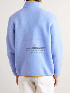 Polaire Sherpa Coton Veste Hommes Vestes Fermeture À Glissière Hiver Chaud Lourd Designer Shearling Manteau D'extérieur - Product Image 5