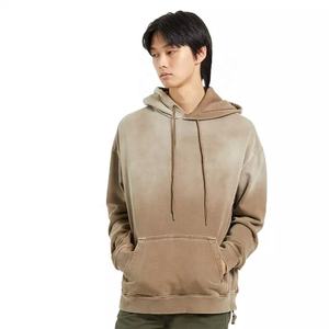 เสื้อฮู้ดแฟชั่นสำหรับผู้ชาย,เสื้อฮู้ดผ้าฝ้ายแบบสวมศีรษะพิมพ์ลายโลโก้ได้ตามต้องการดีไซน์ใหม่ - Product Image 2
